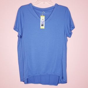 Tangerine Women's Short Sleeve V-Neck Active Tee